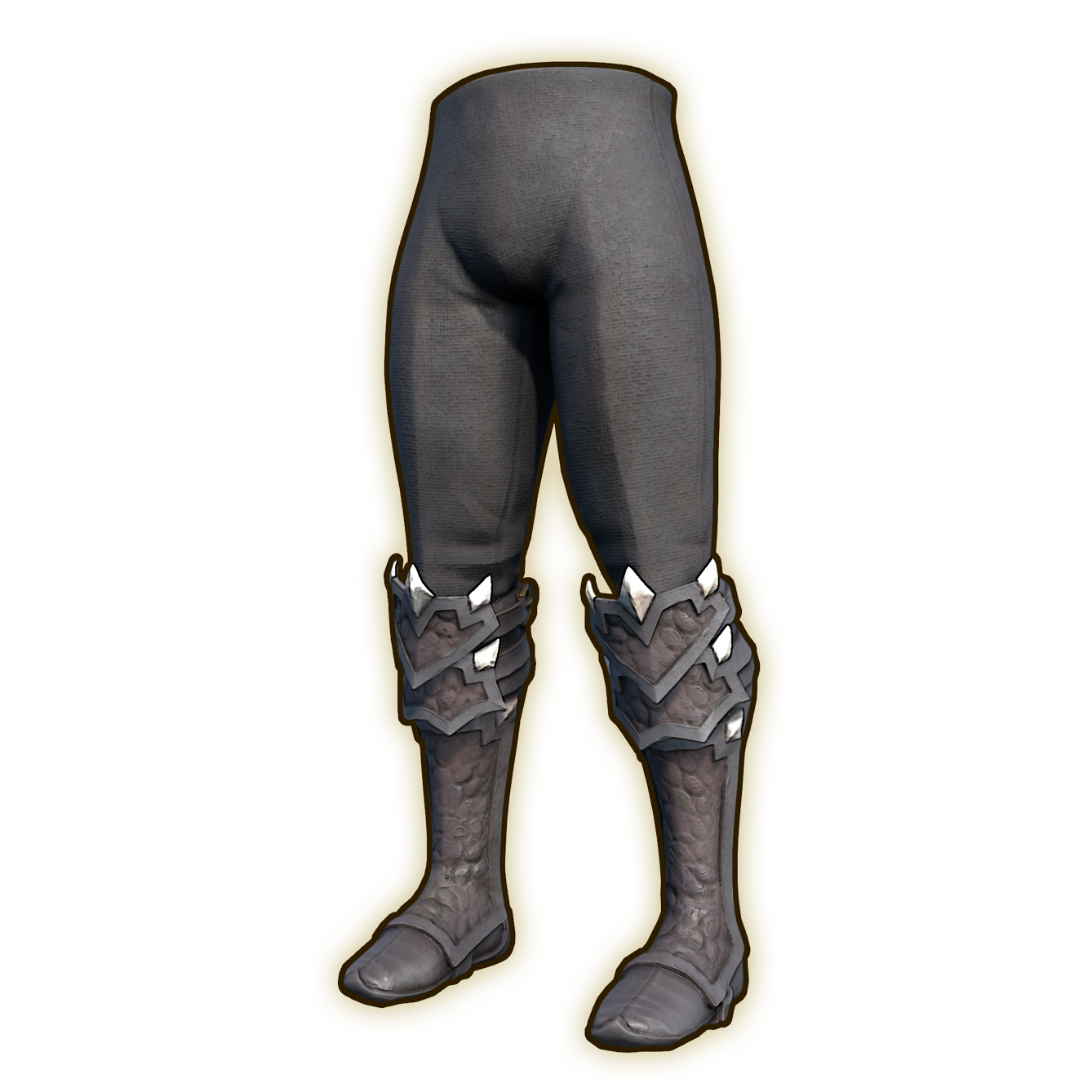 Black Dragonhide Chaps