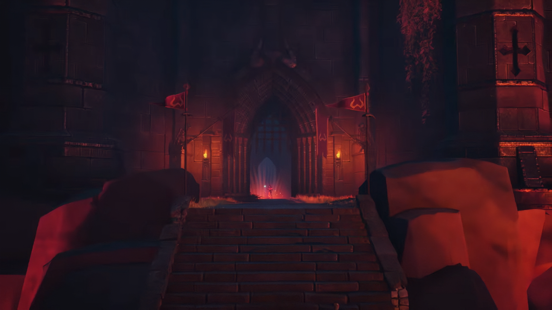 Entrance of the Black Knight's Fortress