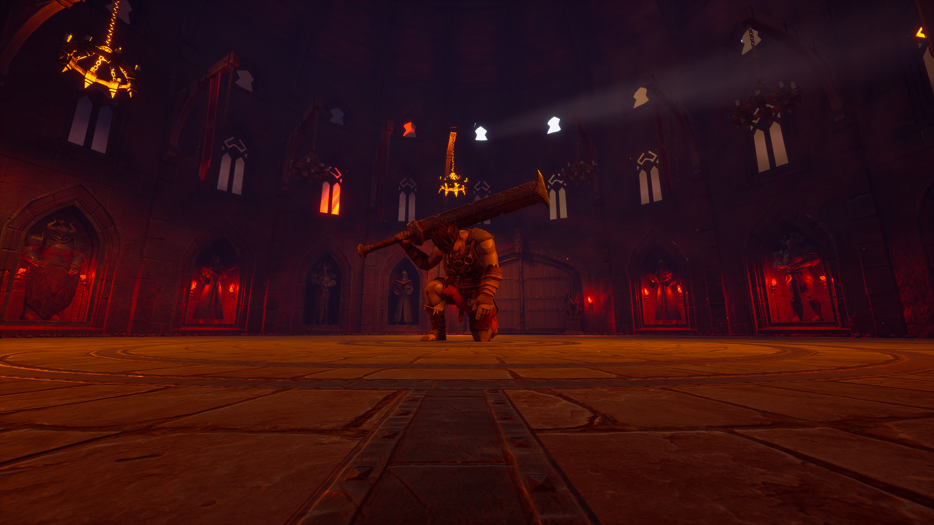 Black Knight Titan waiting idly