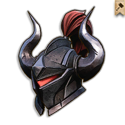 Bloodstained Black Visor