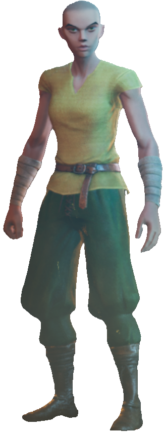 Default character build for Body type B