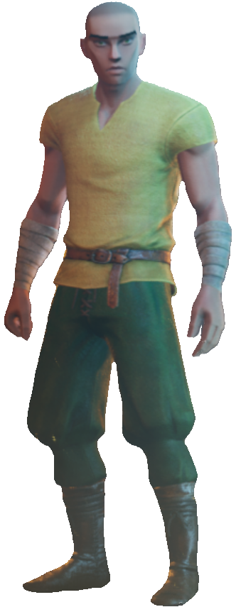Default character build for Body type A