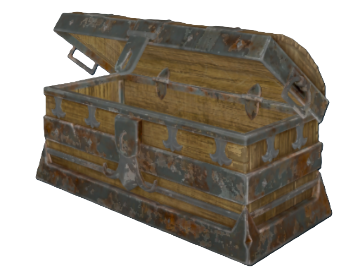 An chest after interacting with it.