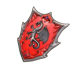 Dragon Kiteshield.png: Dragonwilds Inventory image of Dragon Kiteshield