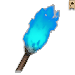 Extinguished Blue Remnants.png: Dragonwilds Inventory image of Extinguished Blue Remnants
