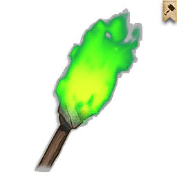 Extinguished Green Remnants.png: Dragonwilds Inventory image of Extinguished Green Remnants