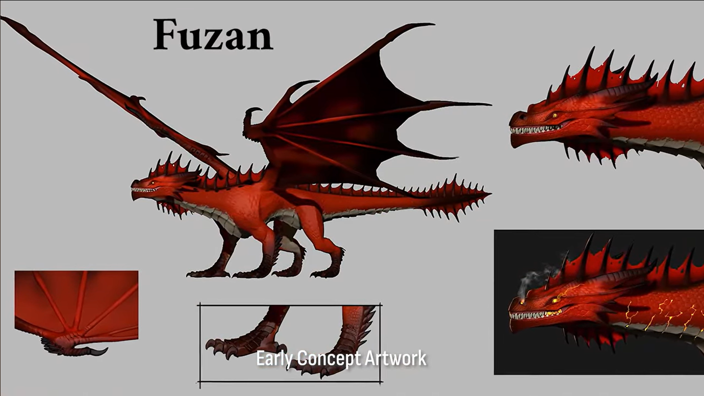 Concept art for Fuzan.