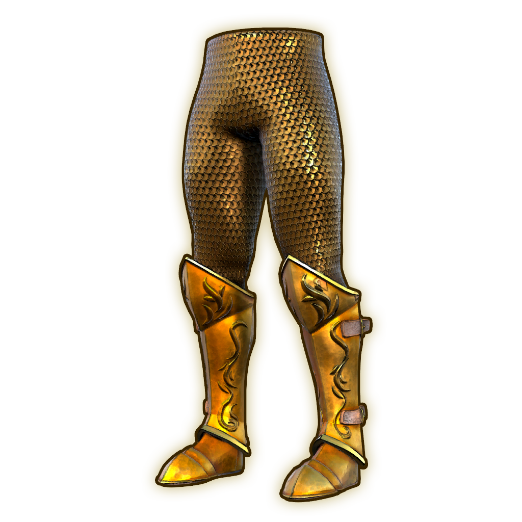 Gilded Paladin Legs