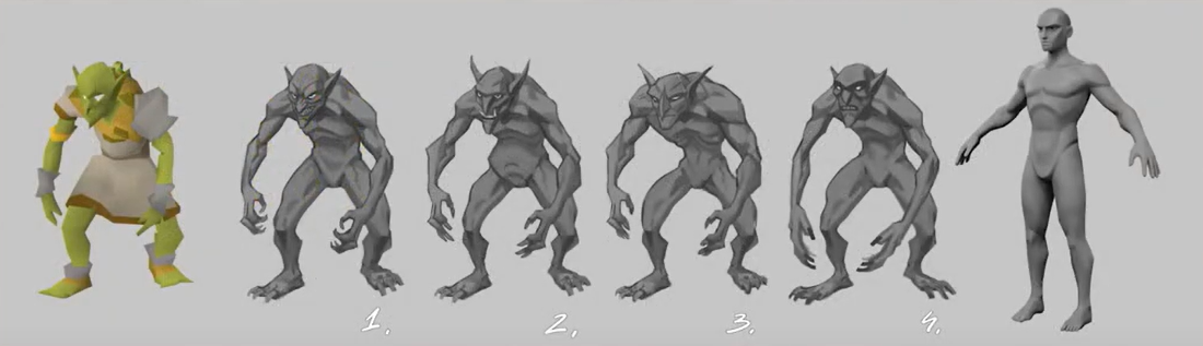 Old School RuneScape to Dragonwilds evolution