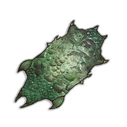 Green Dragonhide Leather
