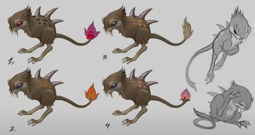 Concept art for kebbits