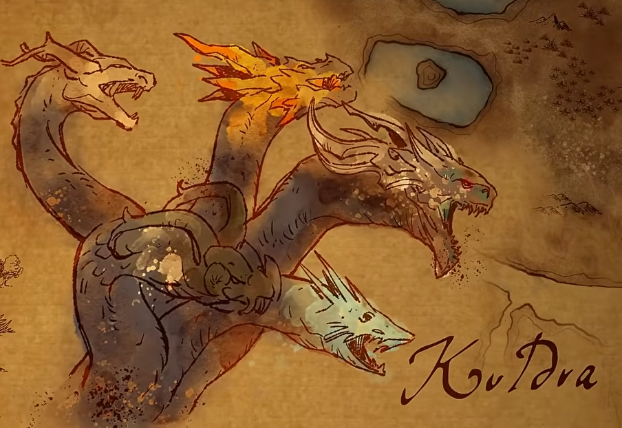 One of Kuldra's appearances in the cinematic trailer for Fellhollow.