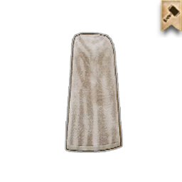 Moth Eaten White Cloth.png: Dragonwilds Inventory image of Moth Eaten White Cloth
