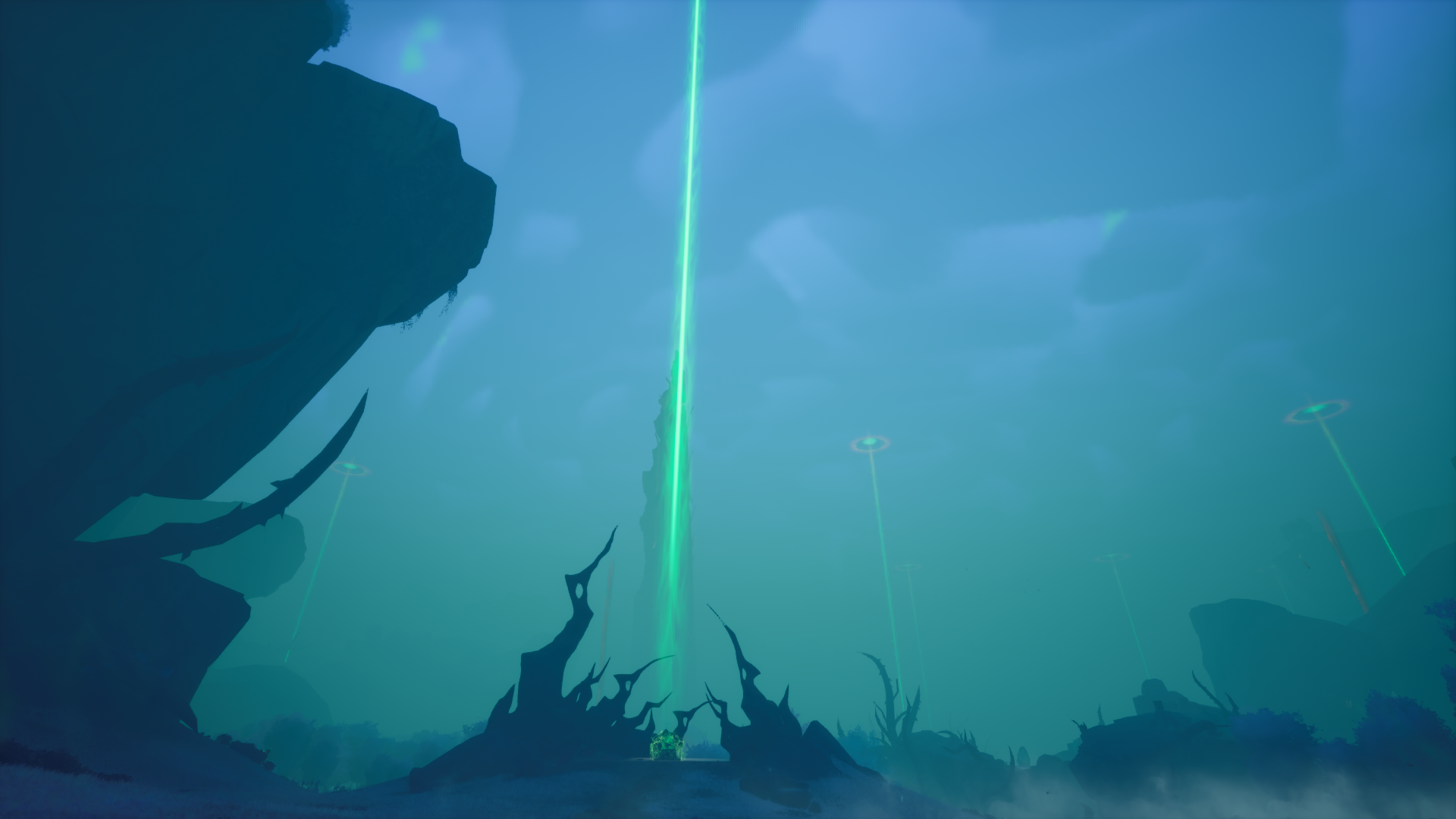 Pools unleashing a beacon when soul rifted