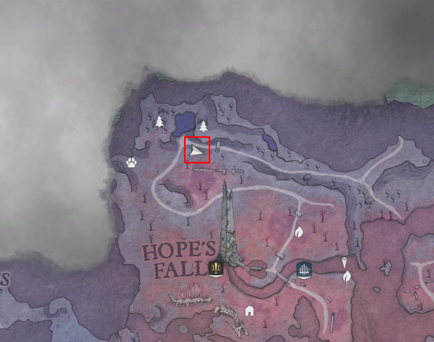 Reminiscing ghost map location