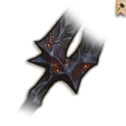 Shattered Black Blade (Umbral Sands).png: Dragonwilds Inventory image of Shattered Black Blade (Umbral Sands)