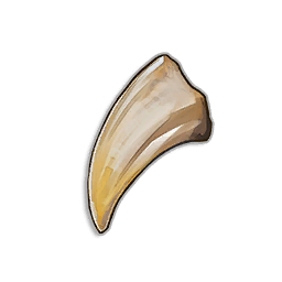 Small Animal Fang.png: Dragonwilds Inventory image of Small Animal Fang