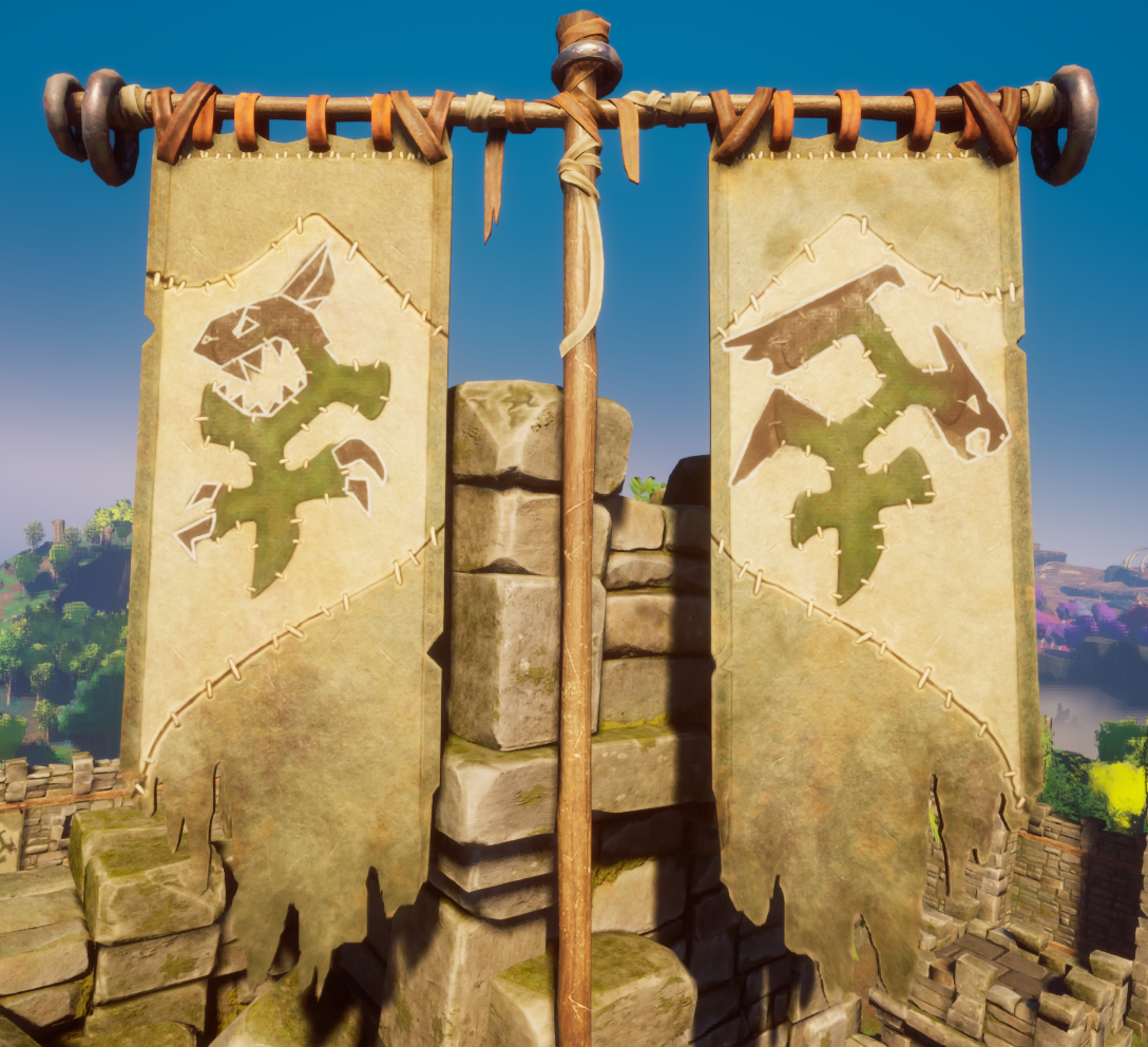 One of Velgar's symbols by his goblin worshippers, using Bandos' old symbol