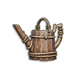 Wooden Watering Can
